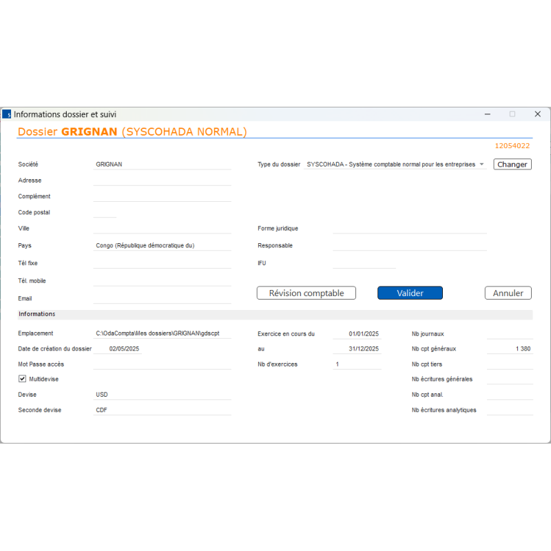 Logiciel cabinet comptable SYSCOHADA SYCEBNL Logiciel cabinet comptable SYSCOHADA SYCEBNL
