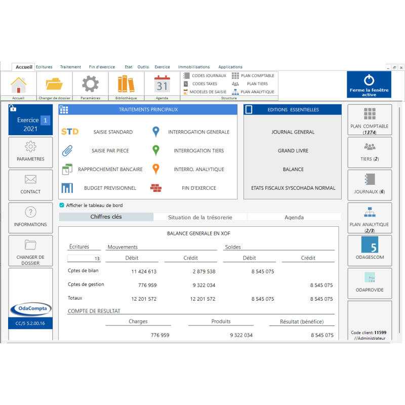 Comptabilité SYSCOHADA
