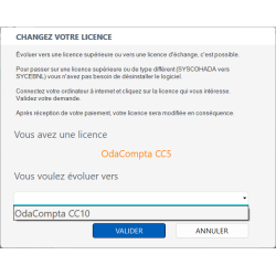 OdaCompta EBNL Réseau 2P vers OdaCompta EBNL Réseau 5P
